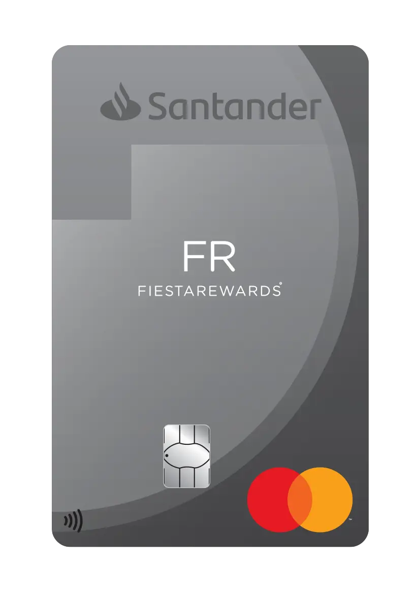 Tarjeta Santander Fiesta Rewards Platino